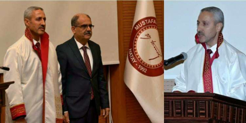 HMKÜ’nün Yeni Rektörü Veysel Eren, Devir Teslim Töreninde Yönetim Vizyonunu Duyurdu