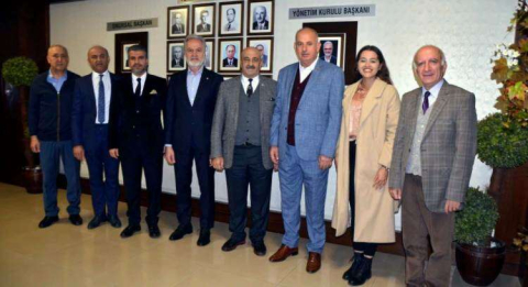 Kuyumcular ve Saatçiler Odasından İTSO’ya Nezaket Ziyareti