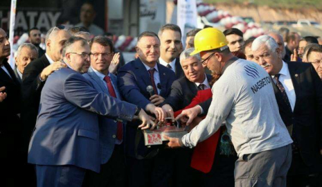 Antakya Sebze ve Meyve Halinin Temeli Atıldı