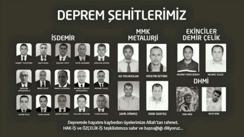 Değirmenci: “Deprem Şehidi Üyelerimiz, Yakınları ve Vatandaşlarımız İçin Mevlit Okutacağız”