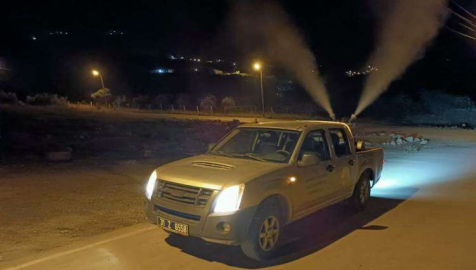 BELEDİYE BAŞKANI FATİH TOSYALI:  İLAÇLAMA ÇALIŞMALARI DEVAM EDİYOR