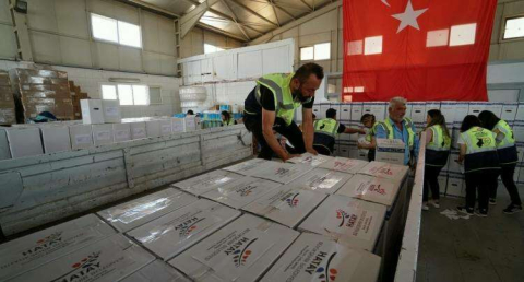 HBB DEPREMİN YARALARINI SARMAYA DEVAM EDİYOR