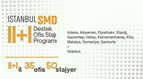 11 İLDEN 50 ÖĞRENCİ 35 İSTANBULSMD ÜYESİ MİMARLIK OFİSİNDE STAJ YAPACAK