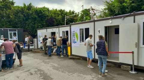 HATSU İskenderun ve Arsuz’da Konteyner Ofislerde Hizmet Vermeye Devam Ediyor