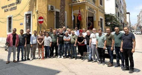 İGC'DE GAZETECİLER BAYRAMLAŞTI