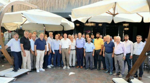 BAŞKAN SAVAŞ DEFNELİ HEMŞEHRİLERİYLE BULUŞTU