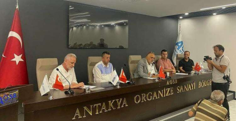 İTSO Başkanı Yılmaz, Antakya OSB’de Düzenlenen Ortak Basın Toplantısına Katıldı