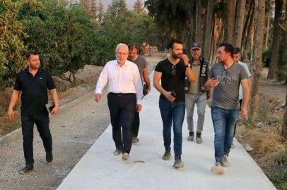 BAŞKAN TOSYALI,ZİRAAT PARK PROJESİNİ YERİNDE İNCELEDİ