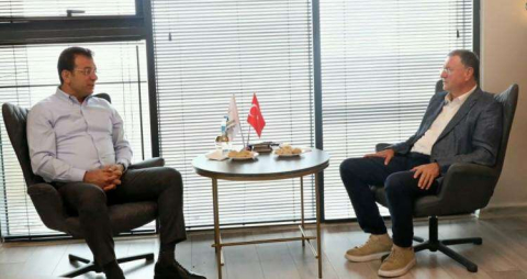 İBB BAŞKANI EKREM İMAMOĞLU’NDAN BAŞKAN SAVAŞ’A ZİYARET