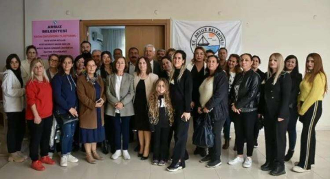 ARSUZ’DA ''KADIN DAYANIŞMA PLATFORMU'' KURULDU 