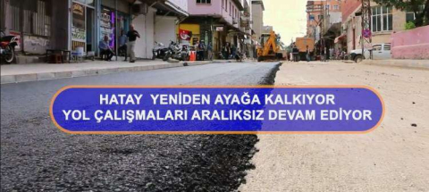 HBB il genelinde yeni yol, bakım ve onarım çalışmalarını yoğun şekilde sürdürüyor. 