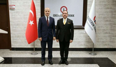 YÖK BAŞKANI PROF. DR. EROL ÖZVAR İSTE’YE KONUK OLDU