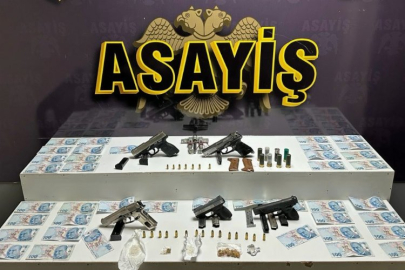 İskenderun'da silah kaçakçılığı operasyonu