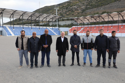 BAŞKAN TOSYALI :YENİ STADYUM KISA BİR SÜRE SONRA TAMAMLANACAK