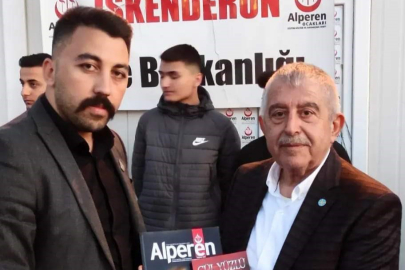 NAZMİ CEYLAN'DAN İSKENDERUN ALPEREN OCAKLARI BAŞKANLIĞI'NA ZİYARET