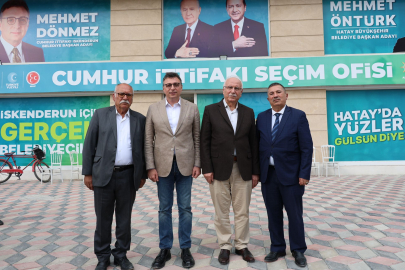 ŞANDIR: ''MEHMET DÖNMEZ İSKENDERUN'UN HER METREKARESİNE HİZMET YAPACAK GÜCE SAHİPTİR ''