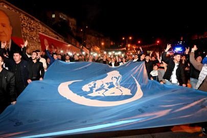 Belen Cumhur İttifakı gençlerinden İbrahim Başkan’a destek yürüyüşü.