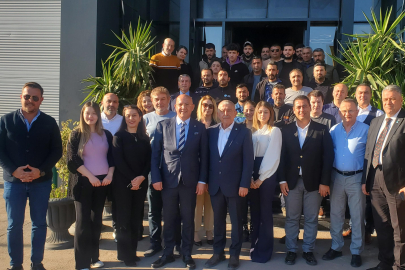 NAZMİ CEYLAN'DAN ALTIN ATEŞ GÜBRE SAHİBİ UĞUR ATEŞE NEZAKET ZİYARETİ