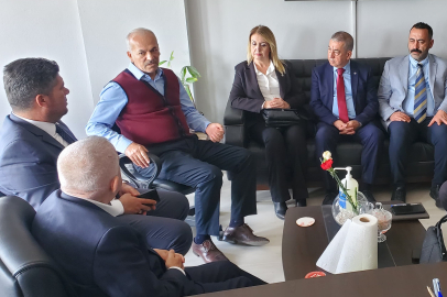 NAZMİ CEYLAN'DAN İSKENDERUN SOSYAL HİZMETLER İLÇE MÜDÜRÜ BALAMAN'A ZİYARET