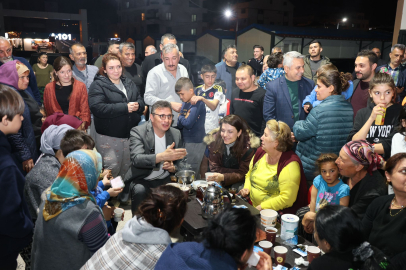 KORE KONTEYNER KENTTE BAŞKAN ADAYI MEHMET DÖNMEZ'E YOĞUN İLGİ