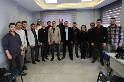 BELEDİYE BAŞKAN ADAYI MEHMET DÖNMEZ SGK'YA KONUK OLDU