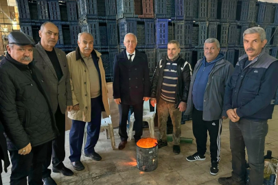 Duduoğlu, hal esnafını dinledi!