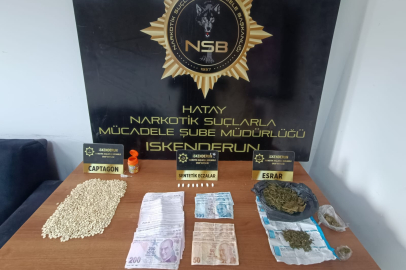 İskenderun'da Uyuşturucu Operasyonu: Madde ve Para Ele Geçirildi