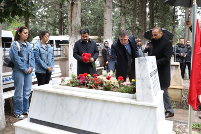 BAŞKAN MEHMET DÖNMEZ’DEN ŞEHİTLİK ZİYARETİ