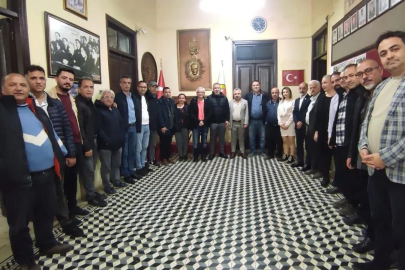 Gazeteciler Cemiyetinde Bayramlaşma etkinliği düzenledi.