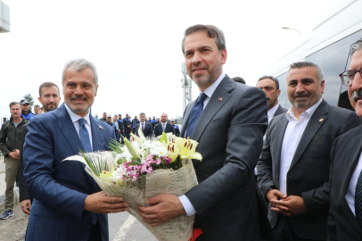 BAKAN BAYRAKTAR’DAN HBB’YE BAYRAM ZİYARETİ