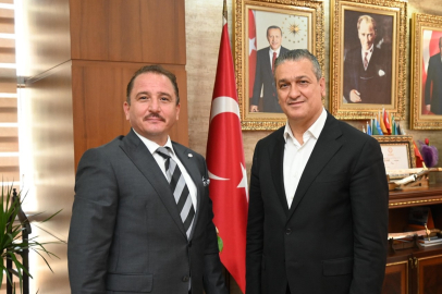 REKTÖR DEPCİ’DEN BAŞKAN GÜL’E HAYIRLI OLSUN ZİYARETİ