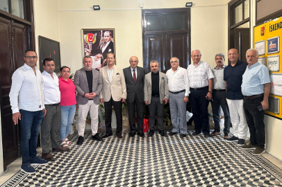 İskenderun İş Sanat ve Kültür Adamları Derneği, İGC'yi ziyaret etti