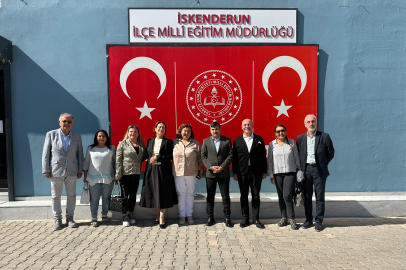 İskenderun Gastronomi Derneği’nden İlçe Milli Eğitim Müdürü Ali Haytaz’a Ziyaret