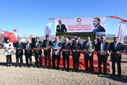 Hassa Meslek Yüksekokulunun Temeli Atıldı
