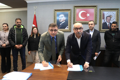 İSKENDERUN BELEDİYESİ’NDE TOPLU İŞ SÖZLEŞMESİ SEVİNCİ