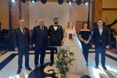 Ceren Yücel ve Asım Tuğrul Özel, muhteşem bir düğün ile dünya evine girdiler