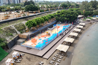 PAYAS SU OYUN PARKI VE PLAJI HİZMETE AÇILDI