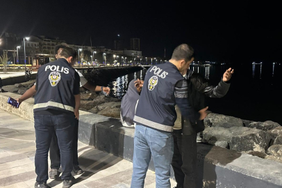 İskenderun'da yeni açılan sahil bölgesinde Asayiş Uygulaması