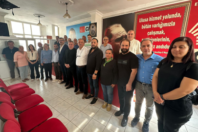 İGC'DEN CHP İSKENDERUN YÖNETİMİNE KUTLAMA ZİYARETİ