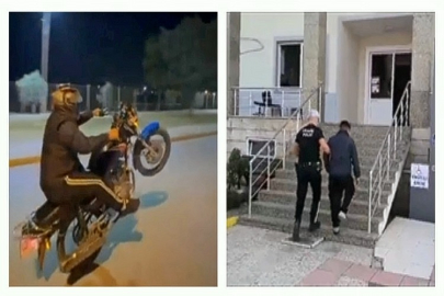 Trafik kurallarını ihlal eden motosikletlinin ehliyeti daimi olarak iptal edildi