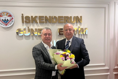 AKDENİZ ECZACILAR FEDERASYONU BAŞKANI CEMAL ÇELİK'TEN İGEV'E ZİYARET