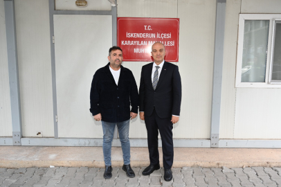 İsdemir Genel Müdürü Ayhan Akın’dan Yerel Muhtarlara Ziyaret
