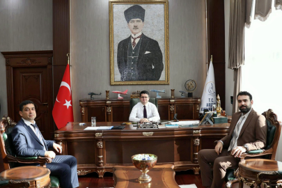 Arsuz Devlet Hastanesi Başhekimi Kanar'dan Kaymakam Eroğlu'na ziyaret