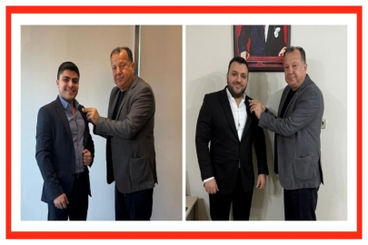 ATSİAD’a İki Genç Üye: Mert Uygun ve Umut Uygun’a Plaket ve Rozet Takdimi