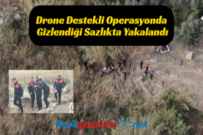 İskenderun'da Aranan Hükümlü Drone Destekli Operasyonda Yakalandı!