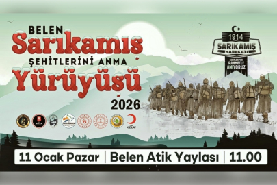 SARIKAMIŞ ŞEHİTLERİ BELEN’DE TEK YÜREK ANILACAK