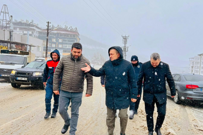 Belen’de Kar Yağışı Etkisini Artırdı