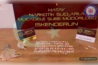 İSKENDERUN NARKOTİKTEN UYUŞTURUCU OPERASYONU