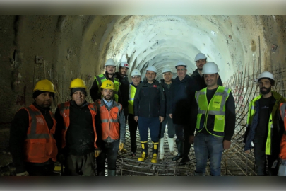 11,2 KİLOMETRELİK DEV PROJENİN YÜZDE 60’I TAMAM