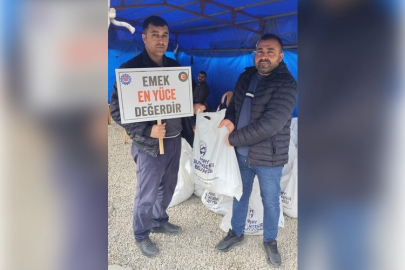 Yolbulan Emekçilerine Hatay Büyükşehir Belediyesi’nden Destek